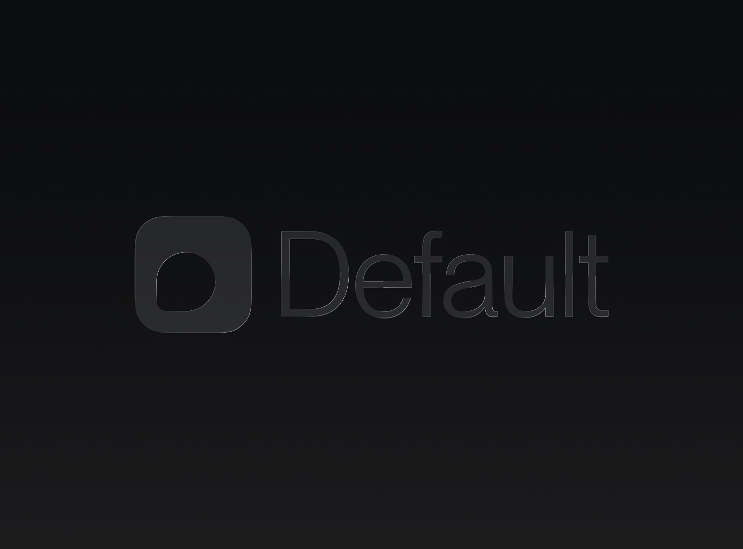 Default — wordmark